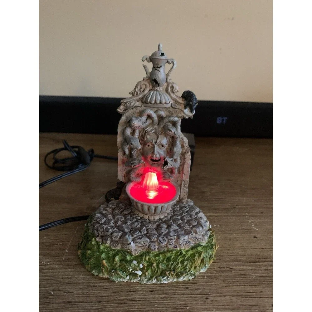 Dept 56 Halloween Cursed Fountain 4020271 Village Accessories